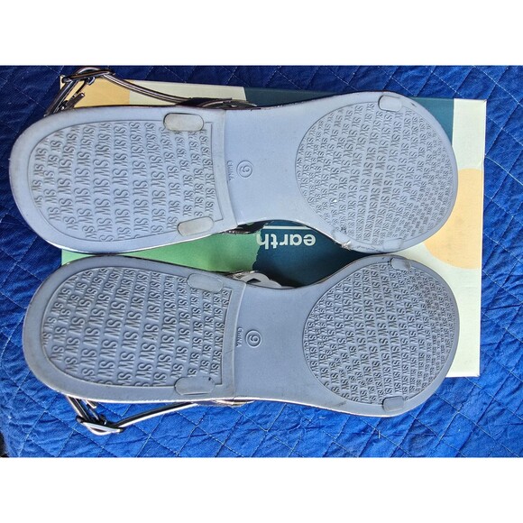 Stuart Weitzman Women's Gelfisher Sandals Graphite Jelly - Picture 4 of 4